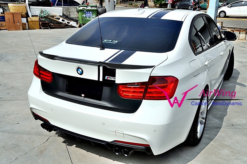 BMW F80 M3 F30- M4 style carbon trunk spoiler 4